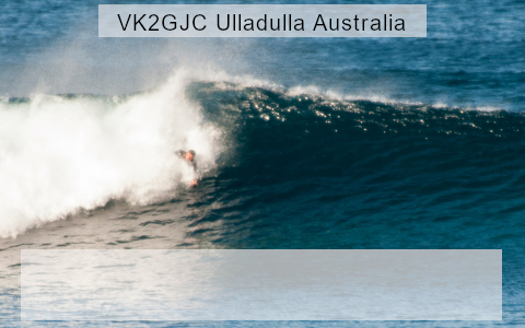 QSL Card from VK2GJC Greg Cogar, Ulladulla NSW Australia