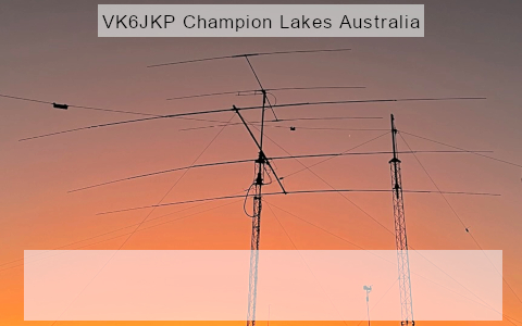 QSL Card from VK6JKP Champion Lakes WA Australia